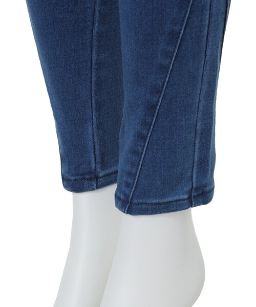 MURUA（ムルーア）の「【BASIC】ZIP切替スキニーPT（パンツ・レディース・ブラック/ブルー/インディゴ・0/1/2/3）」の12枚目の写真