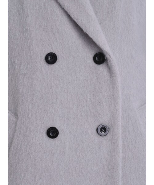 MURUA（ムルーア）の「【FEMININE】シャギーコート（ジャケット/アウター・レディース・グレー/グリーン/ブルー・1/2）」の13枚目の写真