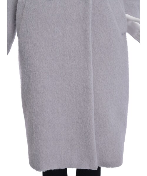 MURUA（ムルーア）の「【FEMININE】シャギーコート（ジャケット/アウター・レディース・グレー/グリーン/ブルー・1/2）」の14枚目の写真