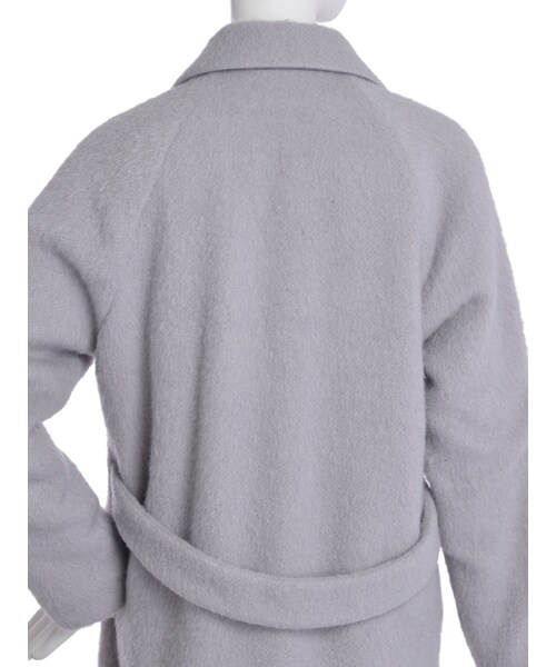 MURUA（ムルーア）の「【FEMININE】シャギーコート（ジャケット/アウター・レディース・グレー/グリーン/ブルー・1/2）」の11枚目の写真