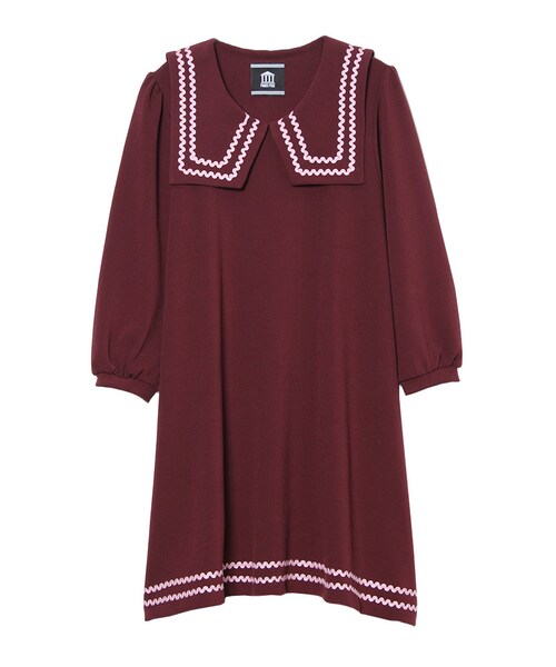 PAMEO POSE（パメオポーズ）の「WEDNESDAY ONEPIECE（ワンピース/ドレス・レディース・ブラック/レッド・F）」の2枚目の写真