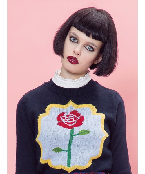 PAMEO POSE（パメオポーズ）の「【再入荷リクエスト受付中】FRILL STAND COLLAR（トップス・レディース・ホワイト・F）」の5枚目の写真