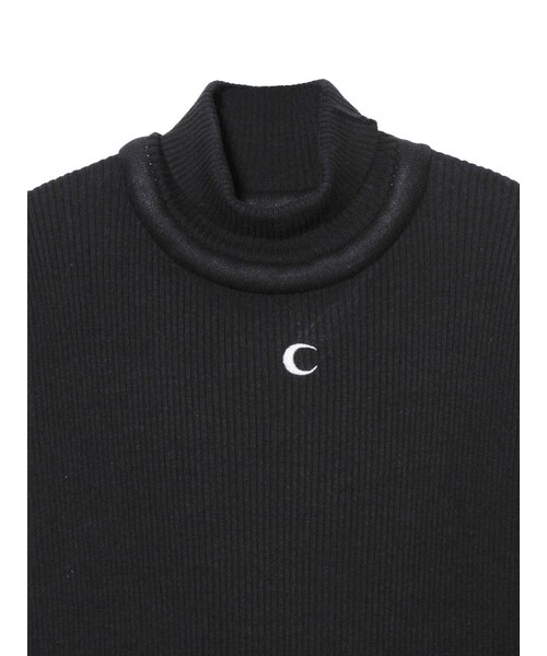 PAMEO POSE（パメオポーズ）の「【先行予約】MOON KNIT ONEPIECE（ワンピース/ドレス・レディース・ホワイト/ブラック/レッド・F）」の14枚目の写真