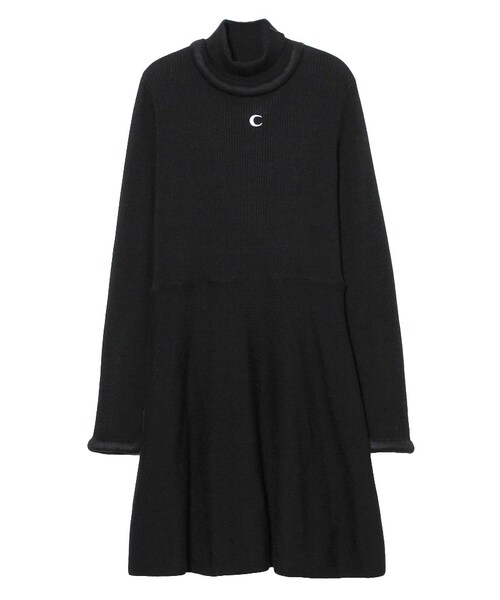 PAMEO POSE（パメオポーズ）の「【先行予約】MOON KNIT ONEPIECE（ワンピース/ドレス・レディース・ホワイト/ブラック/レッド・F）」の12枚目の写真