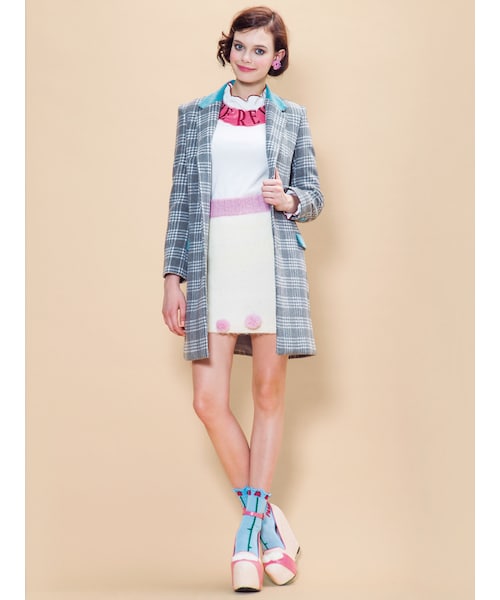 PAMEO POSE(パメオポーズ)の「THE REVUE TOPS(トップス・レディース・ホワイト/ブラック・F)」の4枚目の写真