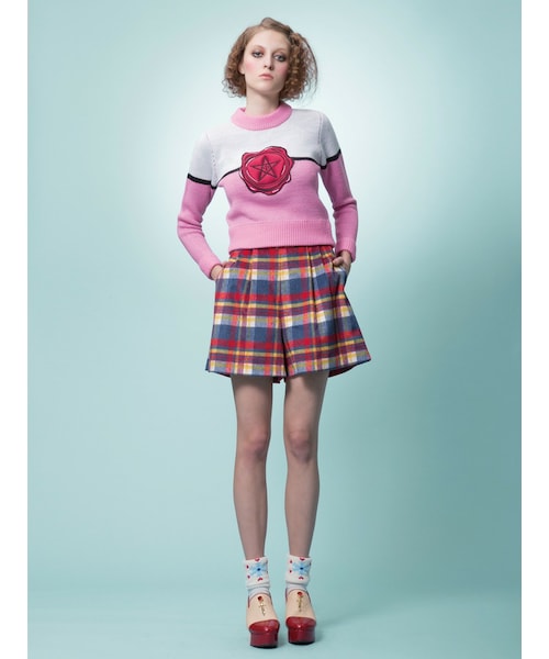 PAMEO POSE（パメオポーズ）の「【先行予約】STAMPED KNIT（）」 - WEAR