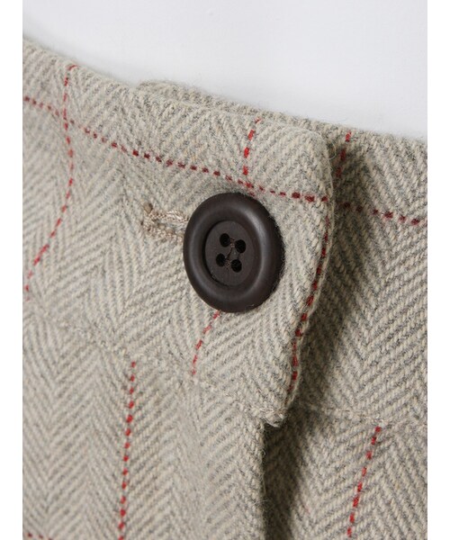 Ungrid（アングリッド）の「《sweet10月号 紗栄子ｻﾝ着用》 【Lady Like】チェックタイトSK（スカート・レディース・グリーン/ベージュ・S/M）」の8枚目の写真