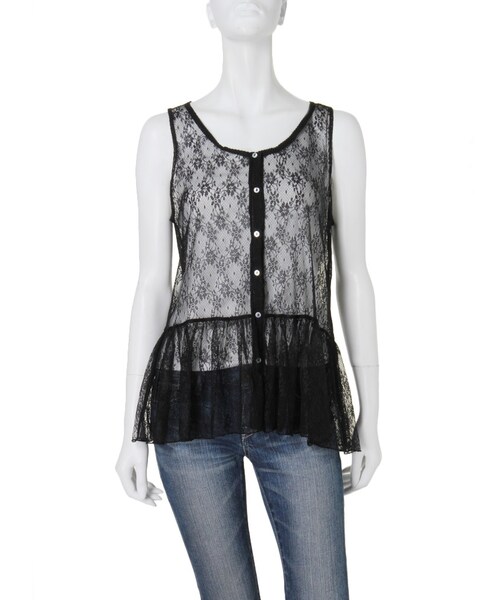 Ungrid（アングリッド）の「《andGIRL10月号 中村アンｻﾝ着用》 【Lady Like】ノースリレースブラウス（トップス・レディース・オフホワイト/ブラック・F）」の3枚目の写真