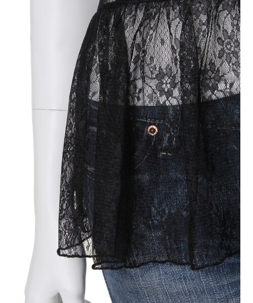 Ungrid（アングリッド）の「《andGIRL10月号 中村アンｻﾝ着用》 【Lady Like】ノースリレースブラウス（トップス・レディース・オフホワイト/ブラック・F）」の9枚目の写真