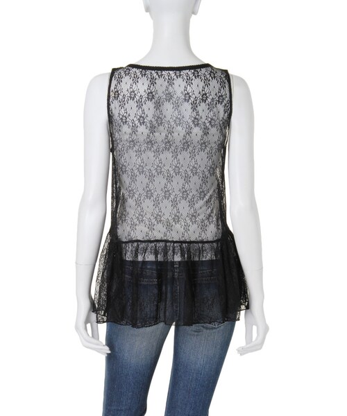 Ungrid（アングリッド）の「《andGIRL10月号 中村アンｻﾝ着用》 【Lady Like】ノースリレースブラウス（トップス・レディース・オフホワイト/ブラック・F）」の6枚目の写真