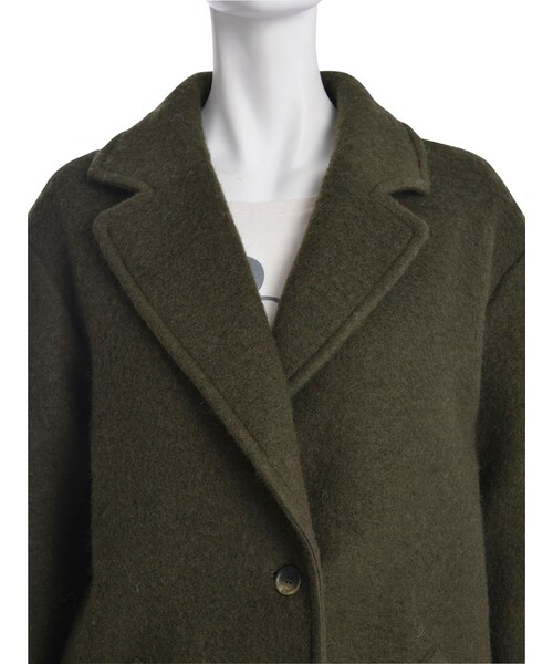 Ungrid（アングリッド）の「《sweet11月号 吉川ひなのｻﾝ着用》【Lady Like】圧縮ウールコート（ジャケット/アウター・レディース・ベージュ/カーキ・S/M）」の13枚目の写真