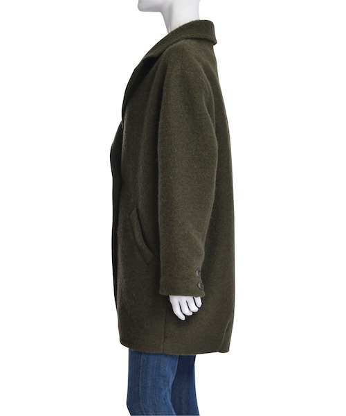 Ungrid（アングリッド）の「《sweet11月号 吉川ひなのｻﾝ着用》【Lady Like】圧縮ウールコート（ジャケット/アウター・レディース・ベージュ/カーキ・S/M）」の9枚目の写真