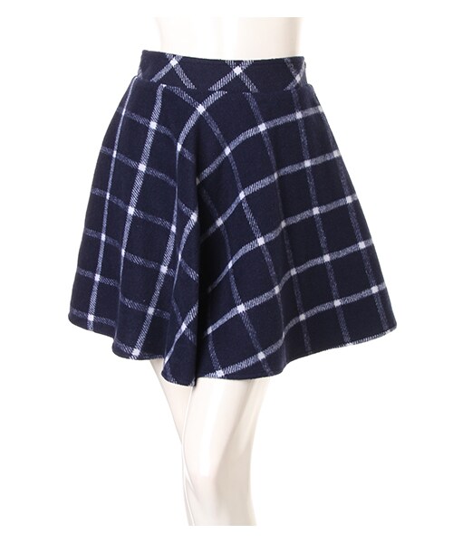 INGNI（イング）の「シャギーチェック／フレアスカート（スカート・レディース・ｵﾌﾎﾜｲﾄ/ｸﾛ/ｸﾞﾚｰ/ｵﾌﾎﾜｲﾄ/ｸﾛ/ｵﾌﾎﾜｲﾄ/ｺﾝ/ｵﾌﾎﾜｲﾄ・M）」の11枚目の写真