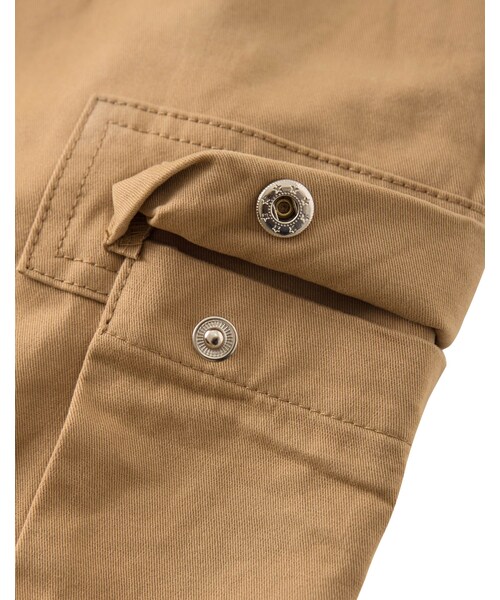 LOVFEE（ラッフィ）の「Le gentle 質感簡約素面工作長褲（パンツ・メンズ・丈青/卡其・S/M/L）」の8枚目の写真