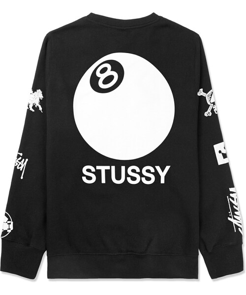 STUSSY（ステューシー）の「Black Crown Collage Crewneck Sweater 