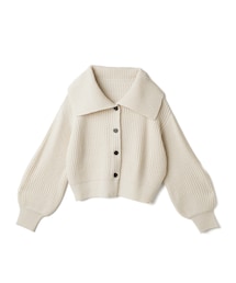 GRL | ビッグカラーニットカーディガン(カーディガン/ボレロ)