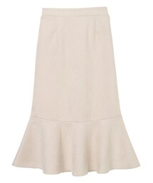 Green　Parks | ・Petit Fleur ポンチスエードラッフルスカート(スカート)