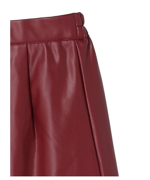 Green　Parks（グリーンパークス）の「・ELENCARE DUE 合皮マーメイドスカート（スカート・ブラック/ボルドー/ベージュ/グリーン・F）」の5枚目の写真