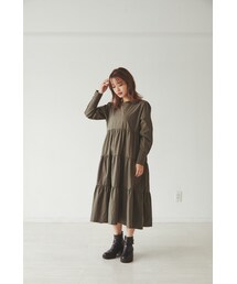 LASHIKU | Tiered Dress(ワンピース)