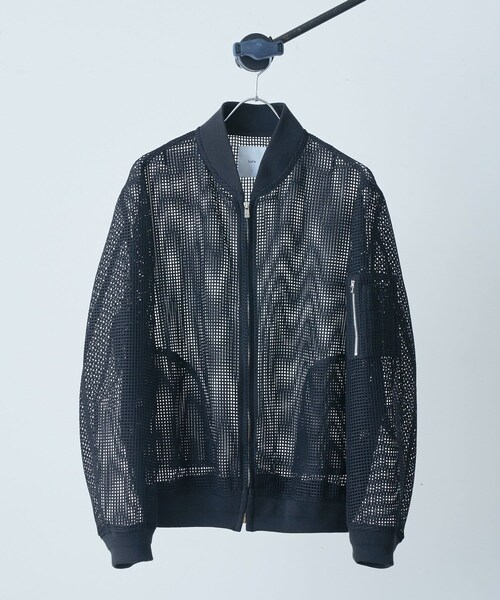 Lui's（ルイス）の「メッシュMA-1（ブルゾン）」 - WEAR