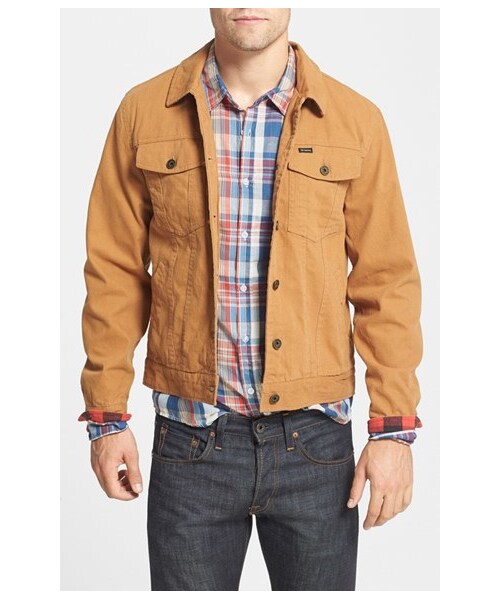 BRIXTON(ブリクストン)の「Brixton 'Cable II' Jacket(トップス・メンズ・Copper・Regular Large/Regular XX-Large/Regular X-Large/Regular Medium/Regular Small)」の1枚目の写真