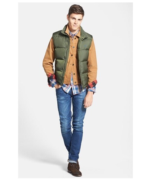 BRIXTON(ブリクストン)の「Brixton 'Cable II' Jacket(トップス・メンズ・Copper・Regular Large/Regular XX-Large/Regular X-Large/Regular Medium/Regular Small)」の2枚目の写真