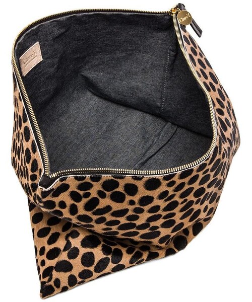 CLARE VIVIER（クレアヴィヴィエ）の「Clare V. Oversize Clutch（クラッチバッグ・レディース・Leopard・all）」の3枚目の写真