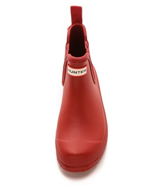 HUNTER（ハンター）の「Hunter Boots Original Chelsea Boots（ブーツ・レディース・Military Red・9/10/6/5/8/7）」の5枚目の写真