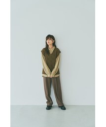 Bokanii ボカニー　Boka nii ウェーブベルトスラックス　ブラウン Boka nii ( ボカニー )