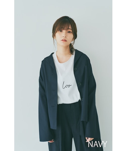 Boka nii（ボカニー）の「ドロップショルダージャケット（テーラード