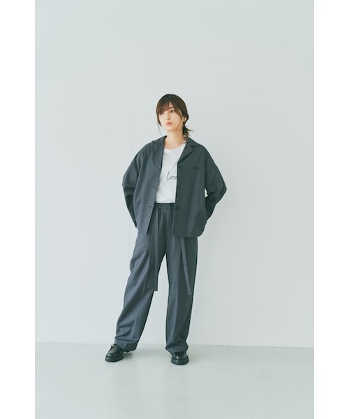 アタッチメント　ドロップショルダー　ジャケット　3 Boka nii（ボカニー）の「ドロップショルダージャケット（テーラード