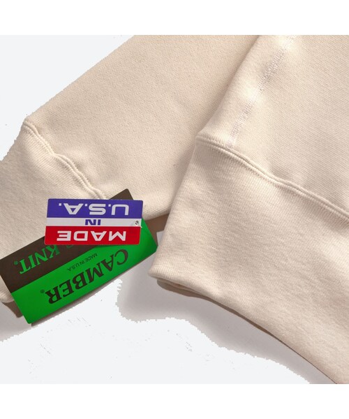 CAMBER(キャンバー)の「234 Cross Knit 12oz Crew Sweatshirt - Natural(その他・メンズ・other・S/M/L/XL/XXL)」の3枚目の写真
