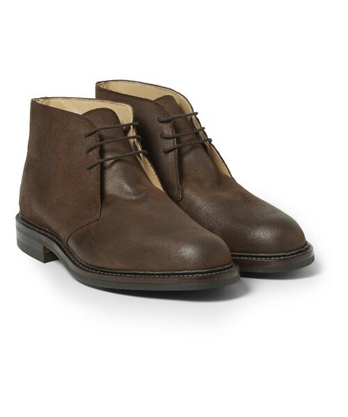 Cleverley（ジョージクレバリー）の「Nathan Suede Chukka Boots（シューズ）」 WEAR