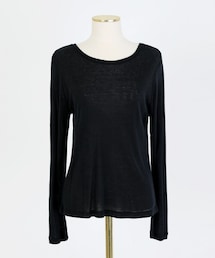 imvely | [IMVELY] デイリーシースルーラウンドTシャツ(Tシャツ/カットソー)