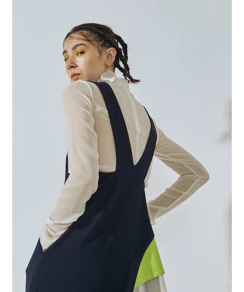 UN3D.（アンスリード）の「COLOR LAYERED OP（ワンピース）」 - WEAR