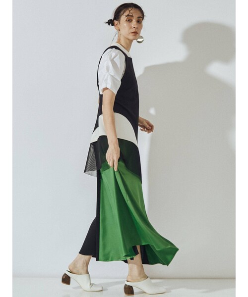 UN3D.（アンスリード）の「COLOR LAYERED OP（ワンピース）」 - WEAR