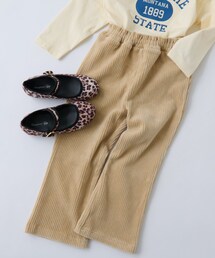CIAOPANIC TYPY | 【KIDS】あったかコールリブフレアパンツ(その他パンツ)