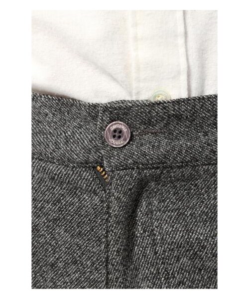 JOURNAL STANDARD（ジャーナルスタンダード）の「トップフラノストレッチテーパードパンツ（パンツ・メンズ・グレー/グレーA/キャメル/ネイビー B・S/M/L）」の11枚目の写真