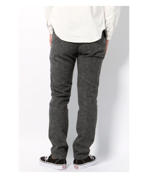 JOURNAL STANDARD（ジャーナルスタンダード）の「トップフラノストレッチテーパードパンツ（パンツ・メンズ・グレー/グレーA/キャメル/ネイビー B・S/M/L）」の7枚目の写真