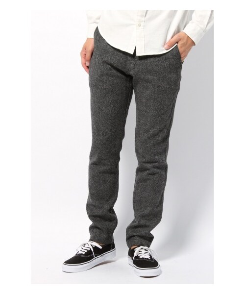 JOURNAL STANDARD（ジャーナルスタンダード）の「トップフラノストレッチテーパードパンツ（パンツ・メンズ・グレー/グレーA/キャメル/ネイビー B・S/M/L）」の2枚目の写真