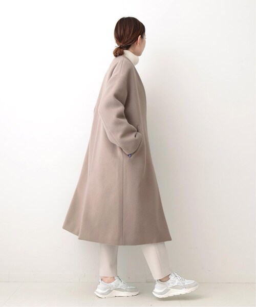IENA（イエナ）の「《追加》MANTECO ノーカラーコート