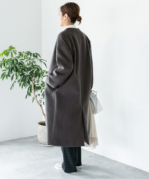 IENA（イエナ）の「《追加》MANTECO ノーカラーコート◇（）」 - WEAR