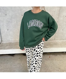 copine | 裏起毛LONDONロゴトレーナー(3color)(スウェット)