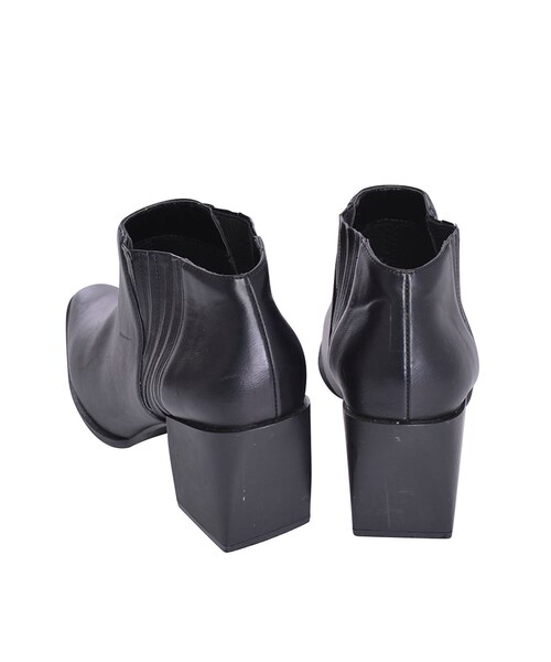 EMODA（エモダ）の「HIGH CUT LOWブーツ（シューズ・レディース・ホワイト/ブラック・S/M/L）」の9枚目の写真