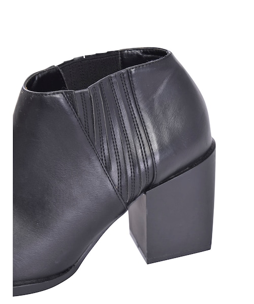 EMODA（エモダ）の「HIGH CUT LOWブーツ（シューズ・レディース・ホワイト/ブラック・S/M/L）」の7枚目の写真