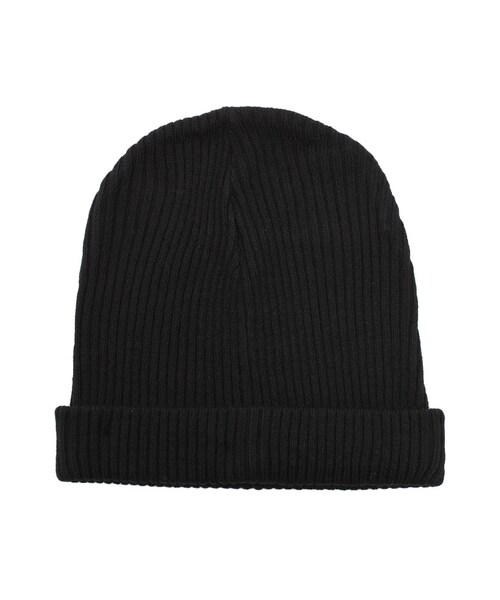 EMODA（エモダ）の「RIB KNIT CAP（帽子・レディース・グレー/ブラック/ネイビー・F）」の4枚目の写真
