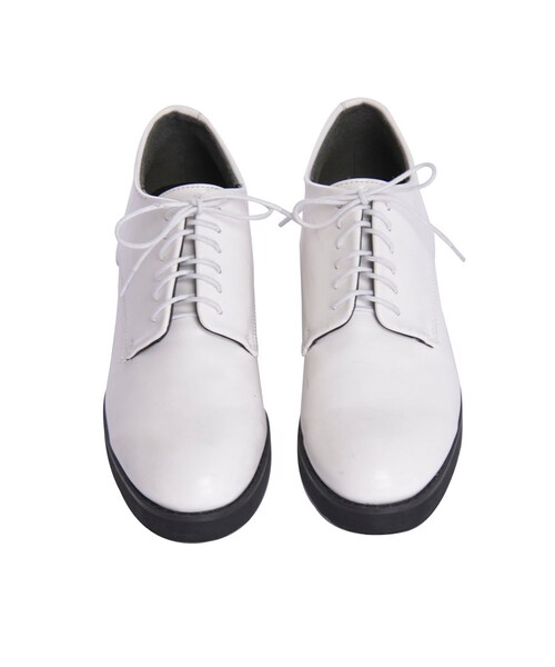 EMODA(エモダ)の「FINEオックスフォードSHOES(シューズ・レディース・ホワイト/ブラック・S/M/L)」の10枚目の写真