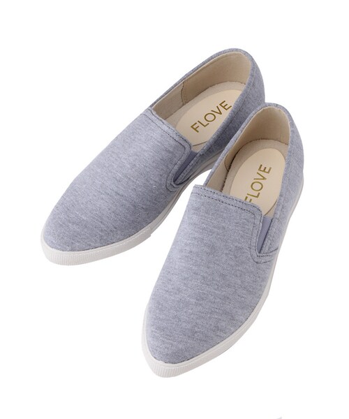 FLOVE(フローブ)の「【LAZY】ポインテッドトゥパンプス(シューズ・レディース・ライトグレー/ブラック・S/M/L)」の4枚目の写真