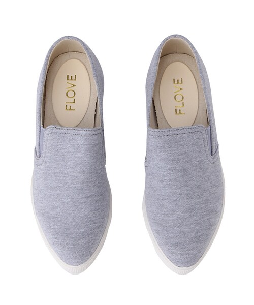 FLOVE(フローブ)の「【LAZY】ポインテッドトゥパンプス(シューズ・レディース・ライトグレー/ブラック・S/M/L)」の2枚目の写真