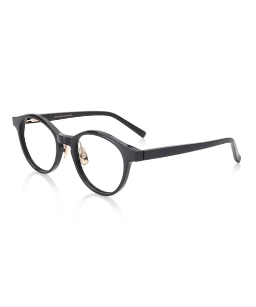 JINS(ジンズ)の「UNITE Acetate-MADE IN JAPAN-(メガネ・メンズ・カーキ(28)/ダークネイビー(59)/ブラウンデミ(86)/ブラック(94)・Large 50□20-145○43)」の2枚目の写真